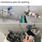 Adjustable Pet Shower Fixed Collar For Small Cat Dog Bath Cleaning 6