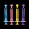 Six Pack Pet Feeding Syringes With Caps For Cats Dogs And Small Animals 1