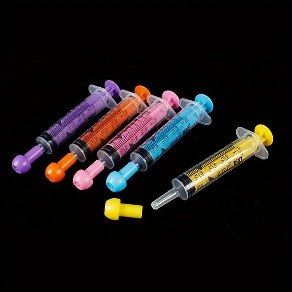Six Pack Pet Feeding Syringes With Caps For Cats Dogs And Small Animals 5