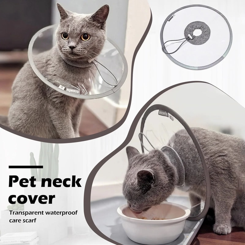 Reusable Lightweight Cat Recovery Cone Collar For Anti Bite And Lick Protection 3