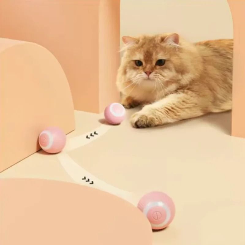 Smart Rolling Cat Ball Interactive Toy For Indoor Cats 3
