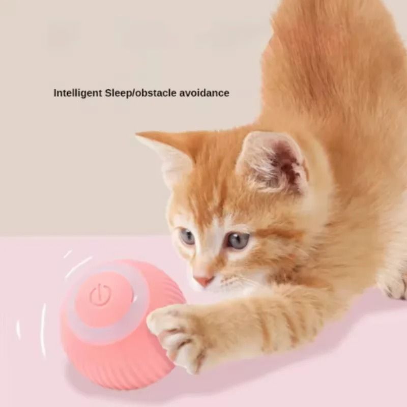 Smart Rolling Cat Ball Interactive Toy For Indoor Cats 4