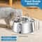 PurePaws 4L Stainless Steel Cat Water Fountain 7