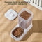 PawEase Large Capacity Automatic Pet Food And Water Dispenser 3