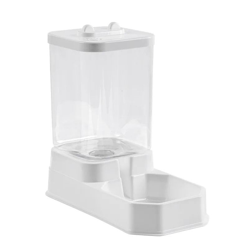 PawEase Large Capacity Automatic Pet Food And Water Dispenser 4