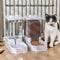 PawEase Large Capacity Automatic Pet Food And Water Dispenser 0