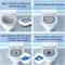 Reusable Cat Toilet Training Kit With Removable Sand Tray For Cleaner Pet Habits 10