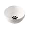 Ceramic Double Cat Bowl For Comfortable Food And Water Feeding 2