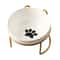 Ceramic Double Cat Bowl For Comfortable Food And Water Feeding 6