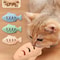 Fish Shaped Cat Chew Toy Treat Dispenser For Dental Puzzle Play 5