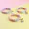 Colorful Paw Print Pet Collar With Bell For Cats Puppies And Small Dogs 0