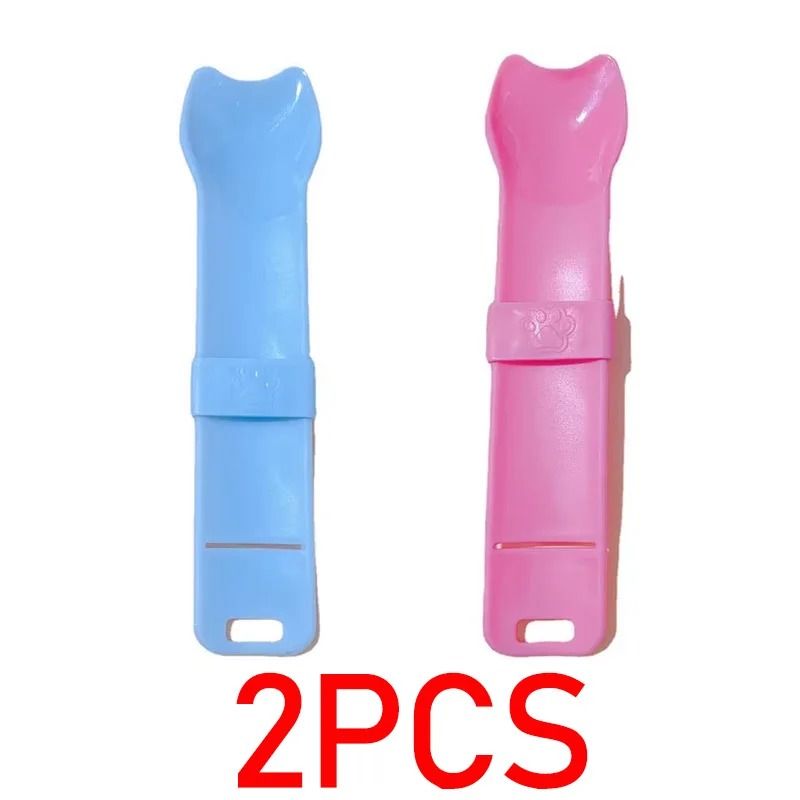 Long Handle Cat Treat Spoon For Cleaner Wet Food And Strip Feeding 5