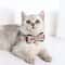 Cute Adjustable Bow Pet Collar With Bells For Cats Puppies And Small Dogs 0