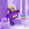 Kids Foam Disc Launcher Toy For Outdoor Parent Child Flying Game Play 8