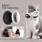 Glow Cat Collar With AirTag Holder Bell QR Tag And Silicone Tracker Case 0
