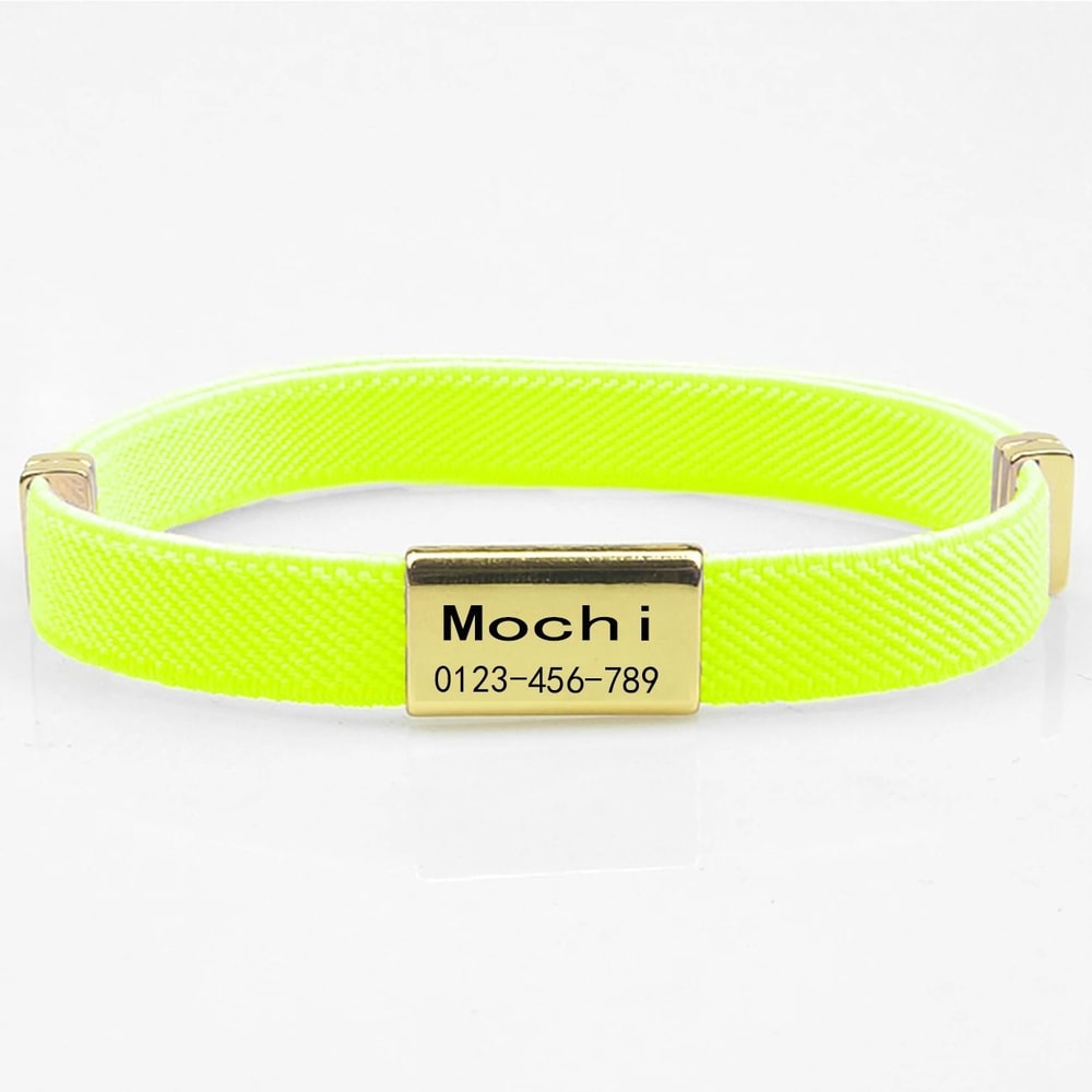Custom Engraved Cat Collar With Breakaway Buckle And Adjustable Pet ID Tag 18