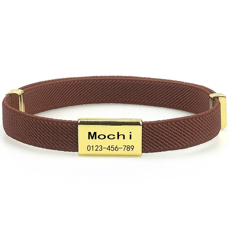 Custom Engraved Cat Collar With Breakaway Buckle And Adjustable Pet ID Tag 6