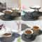 Raised Ceramic Cat Bowl With Iron Rack For Easy Feeding And Cleaner Meals 8