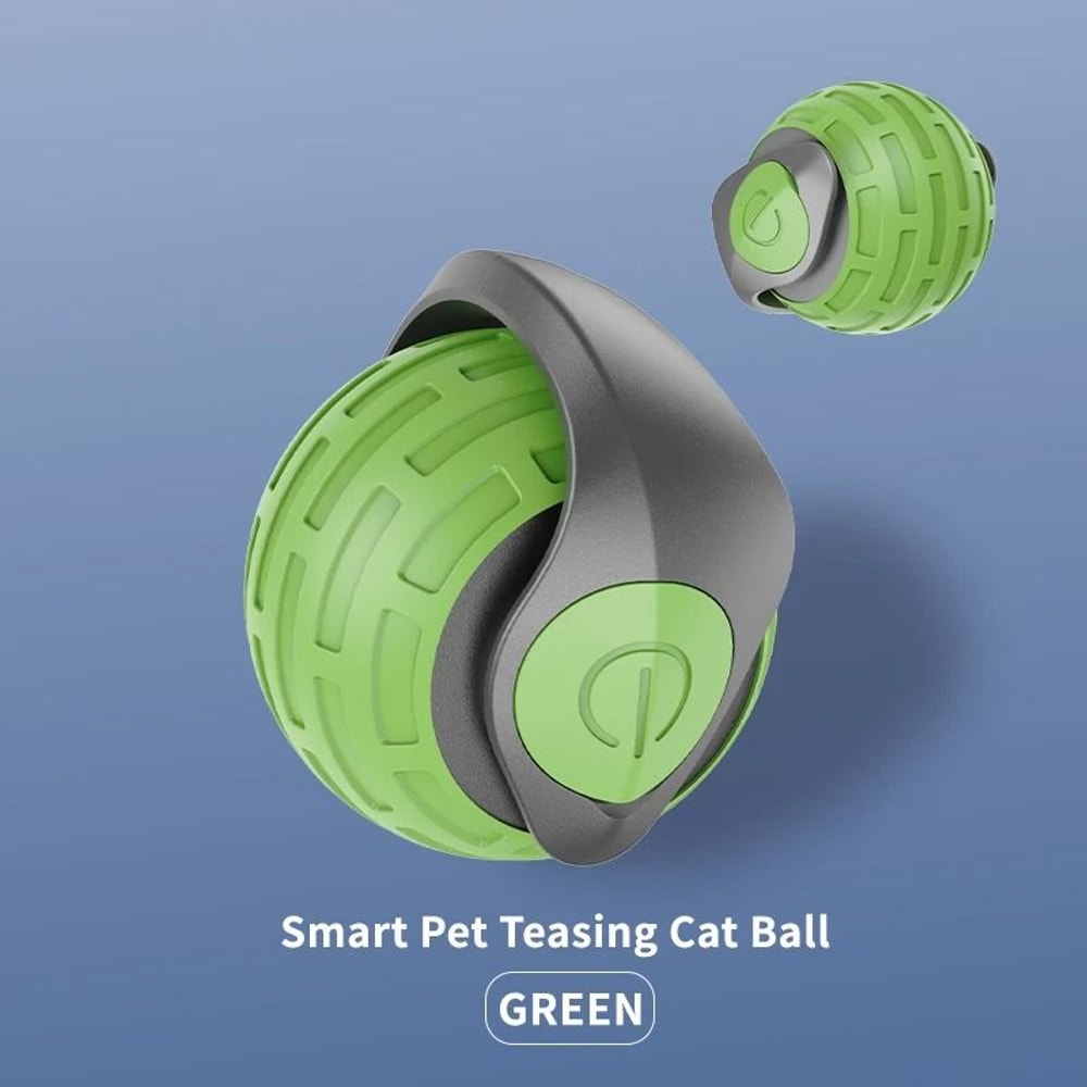 Speedy Tail Automatic Cat Toy Ball With Moving Tail For Indoor Chase Play 1