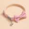Adjustable Bow Cat Collar With Bell For Kittens Puppies And Small Dogs 8