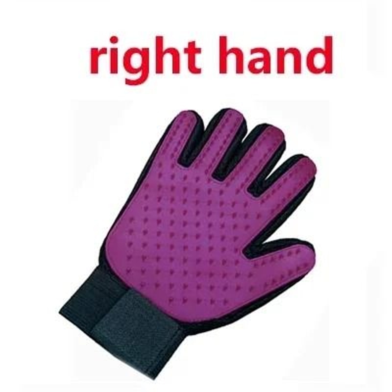 Pet Grooming Glove Deshedding Brush For Cats Dogs Massage And Hair Removal 11