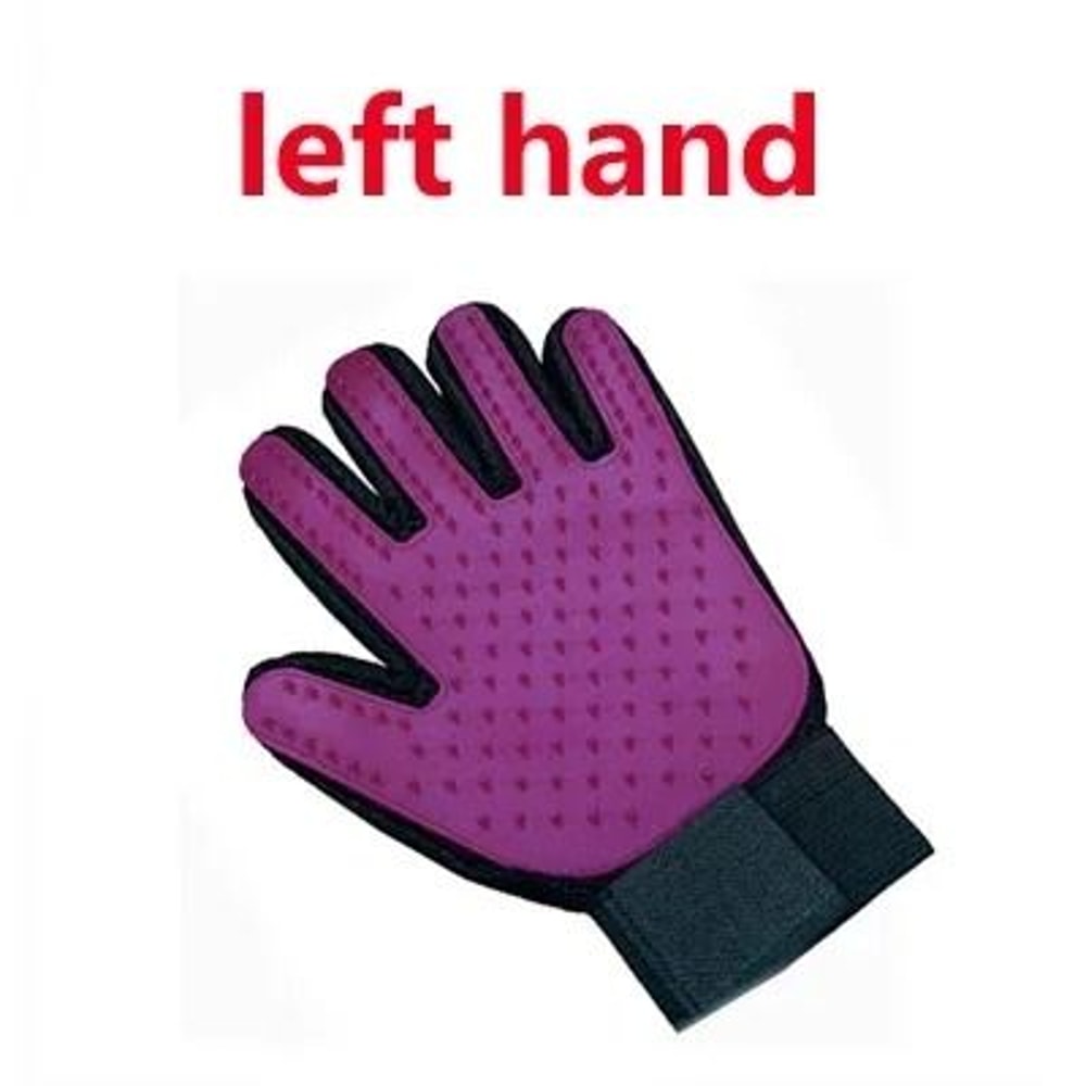 Pet Grooming Glove Deshedding Brush For Cats Dogs Massage And Hair Removal 12