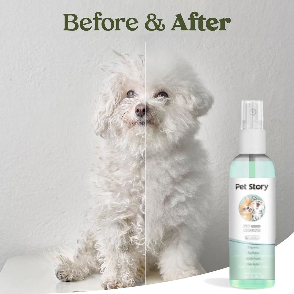 Premium Dog Grooming Spray Deodorizer Cologne For Fresh Coat Care Between Baths 20