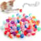 Jingle Bell Cat Toy Balls Bulk Pack For Chasing Pouncing And Kitten Play 0