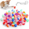 Jingle Bell Cat Toy Balls Bulk Pack For Chasing Pouncing And Kitten Play 0