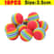 Colorful EVA Cat Toy Balls For Chewing Chasing Training And Interactive Play 1