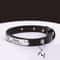 Personalized Leather Cat Collar With Bell Engraved Nameplate For Kittens And Small Pets 2