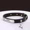 Personalized Leather Cat Collar With Bell Engraved Nameplate For Kittens And Small Pets 2