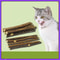 Natural Silvervine Cat Chew Sticks For Dental Cleaning Scratching Biting And Play 8