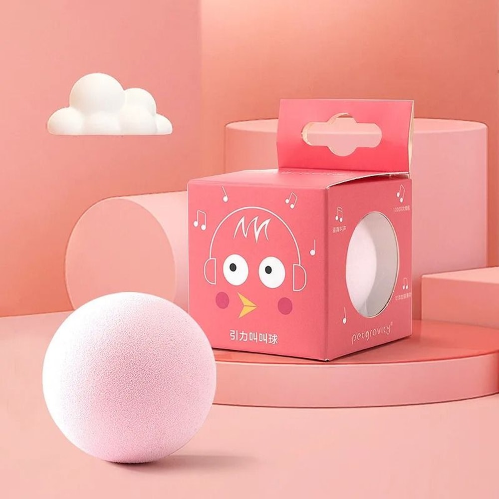 Chirping Animal Sound Cat Toy Ball For Rolling Chasing And Indoor Play 4