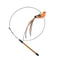 Simulation Bird Feather Cat Teaser Wand Toy With Bell For Active Indoor Play 8