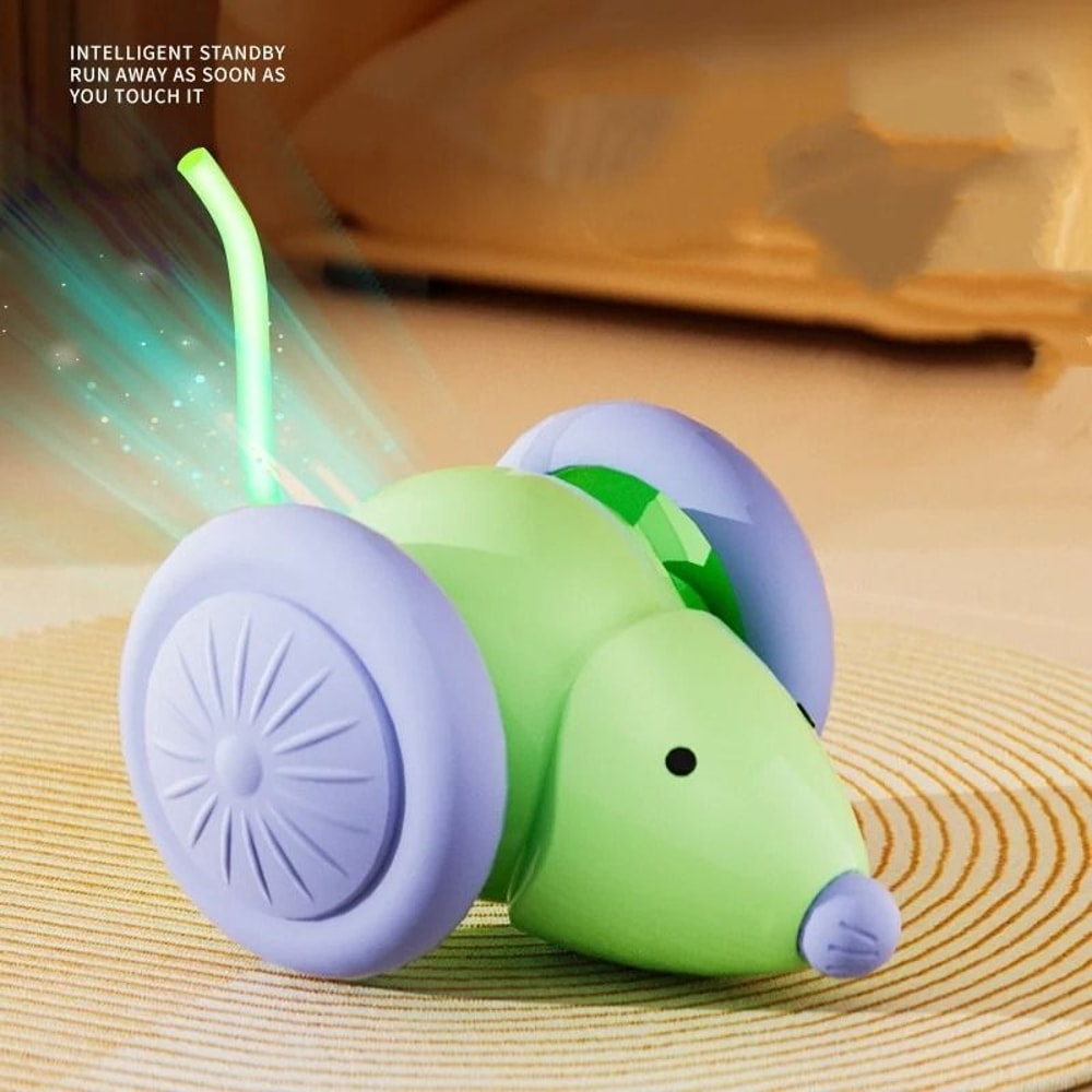 Smart Electric Mouse Cat Toy With Rechargeable Motion For Indoor Chase Play 1