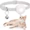 Reflective AirTag Cat Collar With Holder And Bell For Safer Pet Tracking 1