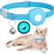 Reflective AirTag Cat Collar With Holder And Bell For Safer Pet Tracking 3