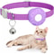 Reflective AirTag Cat Collar With Holder And Bell For Safer Pet Tracking 8