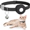 Reflective AirTag Cat Collar With Holder And Bell For Safer Pet Tracking 9