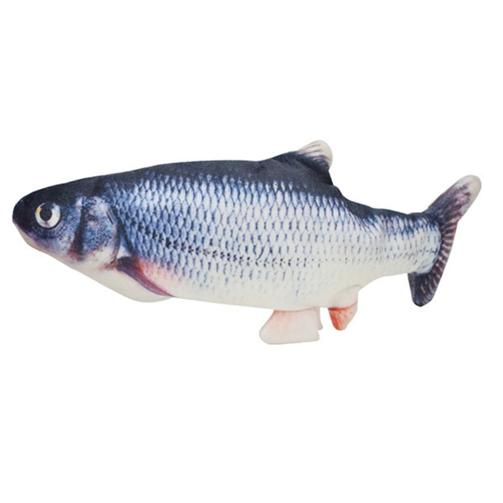 Rechargeable Flopping Fish Cat Toy For Interactive Moving Play And Indoor Exercise 2