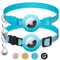 Reflective AirTag Cat Collar With Bell Safety Buckle For Kittens And Puppies 0