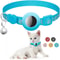 Reflective AirTag Cat Collar With Bell Safety Buckle For Kittens And Puppies 3