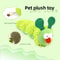 Green Caterpillar Catnip Toy For Teeth Cleaning And Indoor Play 6