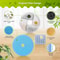 Round Cat Water Fountain Filters Activated Carbon Replacement Pack 2