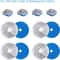 Round Cat Water Fountain Filters Activated Carbon Replacement Pack 6