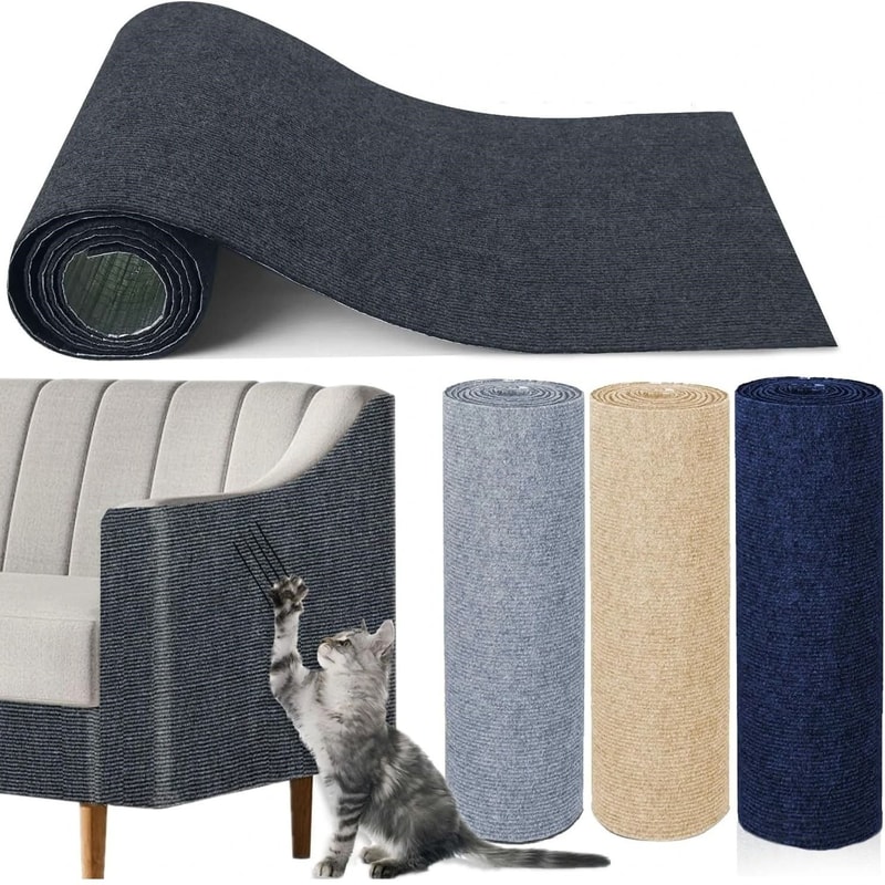 7 Color Self Adhesive Cat Scratcher Sofa Protector Mat 10
