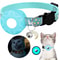 Glow Breakaway AirTag Pet Collar With Moon Charm 1