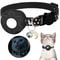 Glow Breakaway AirTag Pet Collar With Moon Charm 2