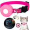 Glow Breakaway AirTag Pet Collar With Moon Charm 3